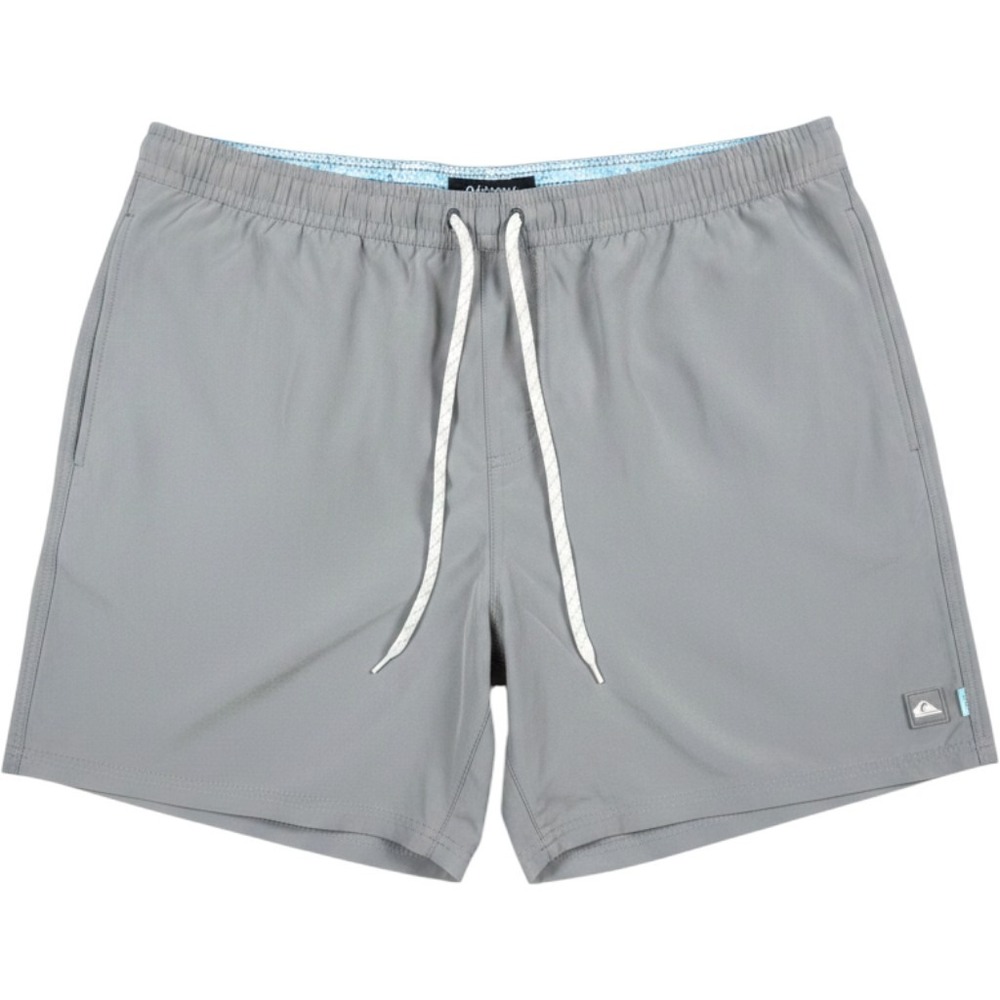 Quiksilver Waterman Collection Mens XXL Gray Board Shorts Swim Trunks Lined 7in